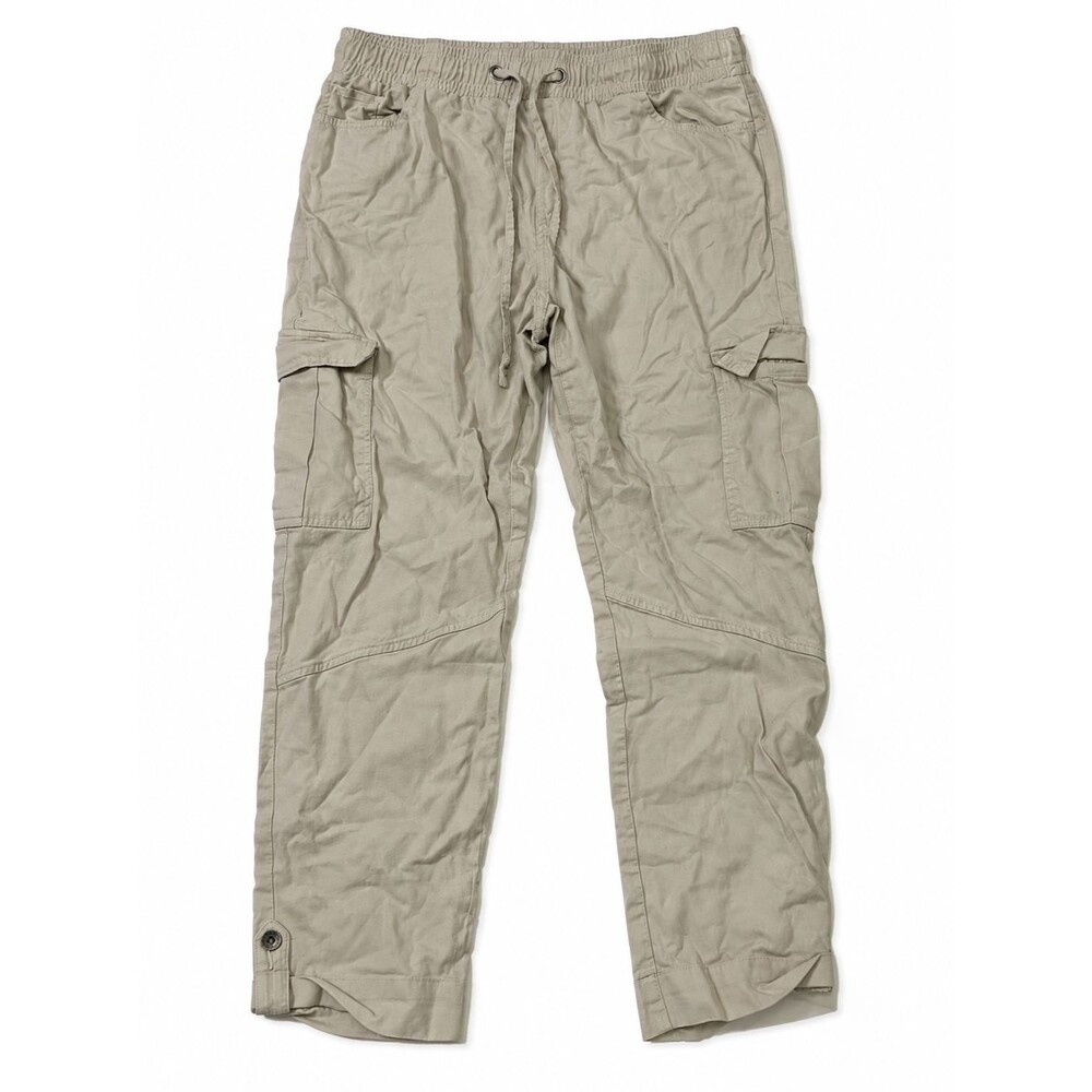 Rewash Women’s Sweatpants Beige Size Large Casual Lounge Jogger Pants